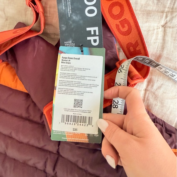 NWT Fuego Down Overall Size Medium - Picture 9 of 11